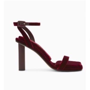 Tamara Mellon Solar 100 - Velvet Sandals Size 7